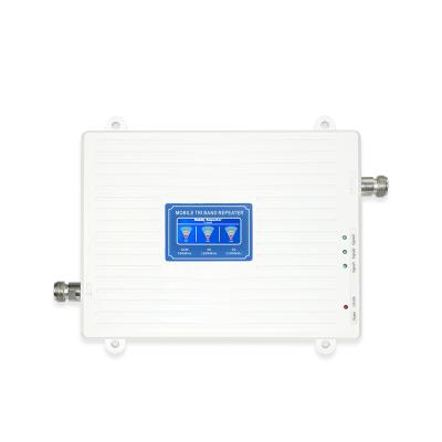 China Lte Cell Phone Network Booster Signal Tri Band Keyless Repeater 2300mhz Mobile Internet Amplifier 2g 3g 4g 5g Gsm Dual For Home 235*183*21mm for sale