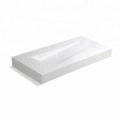 China Easy to maintain BS-8402 single basin, washroom sink, artificial stone basin for sale