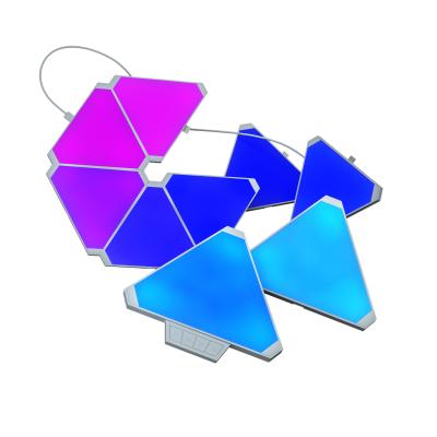 China TOLEZ Modern Colorful Triangle LED Night Light RGB APP Controllable With 16M Colors for sale