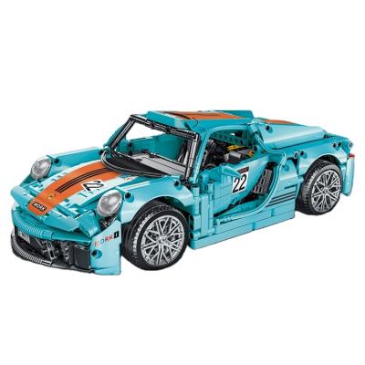 China Building Toy New Arrival MORK 1:14 Super Racing Car Small DIY Building Blocks Toys For Children for sale