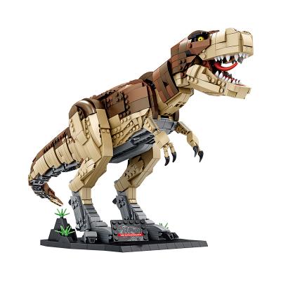 China Building Toy New Arrival PANLOS 611001 Tyrannosaurus Rex Dinosaur DIY Building Blocks Compatible with all main brand legoing toys for kids for sale