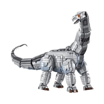 China Building Toy New Arrival PANLOS 611006 Brontosaurus Dinosaur DIY Building Blocks Large Compatible with all main brand legoing toys for kids for sale