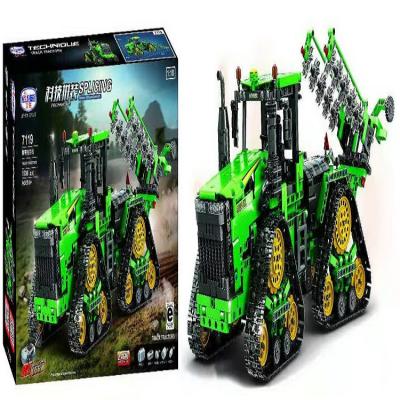 China Building Toy New Arrival Winer 7119 Mini RC Truck Model Toys Building Blocks Compatible with all main brand legoing toys for kids for sale