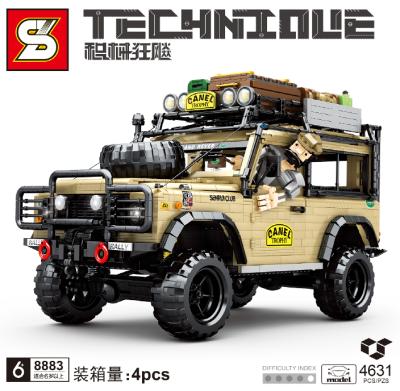 China Building Toy New Arrival SY 8883 Racing Car Model Toy Building Blocks Compatible with All Major Brand Technic Toys for Children for sale