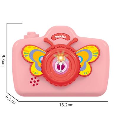 China Hot Selling New ABS Electric Kids Bubble Memory Maker Machine Toy Bubble Magic Camera With Light Music Indoor And Outdoor Toys For Children for sale