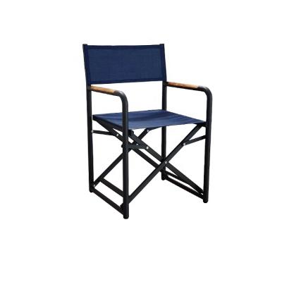 China Newe Weather Resistant Design Foldable Aluminum Mesh Sling Chair Outdoor Seating for sale