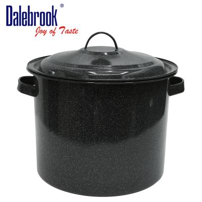 China Anycook Restaurant Hotel Turkey Roaster Soup Pot Oval BBQ Stew Boiler Chicken Home Ceramic Fish Pot Stock Enamel Utensils Stock Pot Ceramic Stew Boiler for sale