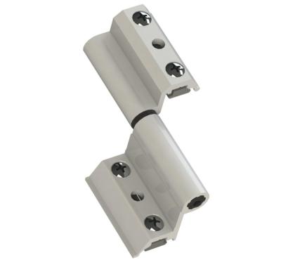 China Easy Installation KNG Sliding Window Accessories Aluminum Window Hinge With Zinc Locking Part Hinges for sale