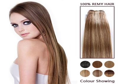 China Piano de largo 100 paquetes rectos suaves coloreados Remy del cabello humano de las extensiones del cabello humano en venta