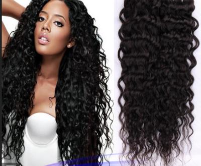 China No Shedding Virgin Brazilian Hair Extensions Black Body Wavy Hair Weave for sale