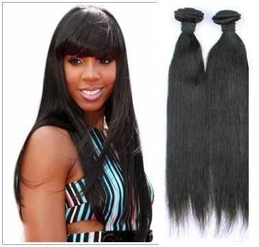 China Human Real Virgin Brazilian Hair Extensions Straight for Black Women for sale