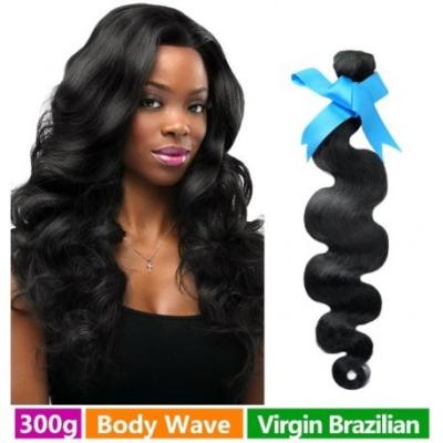 Chine Vague lâche 10inch - 30inch de Vierge de cheveux cheveux brésiliens naturels de prolongements de longs à vendre