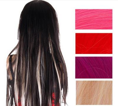 China Ombre Synthetic Hair Extensions , Synthetic One Piece Hair Extensions for sale