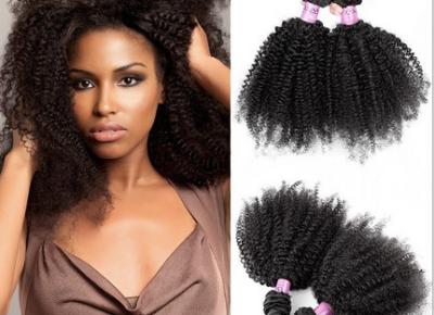 China Natural Black Virgin Brazilian Hair Extensions 12 inch - 28 inch for Thin Hair for sale