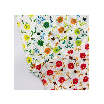 China Organic Super Soft High Quality Floral Customized Digital Printed Fabric For Bows By meters for sale