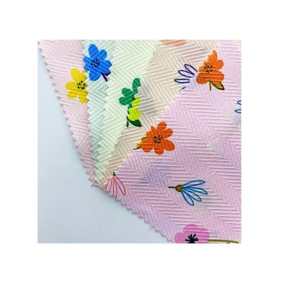 China Organic 2023 New Fashion Wholesale Stretchable Customized Printed floral  Fabric for sale