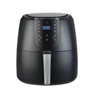 China 2021 Luxury Hot Selling Kitchen Appliance Electric Power XL Air Fryer Basket 5.5L Capacity for sale