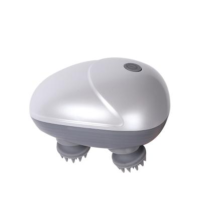 China Mini Scalp Massaging Shampoo Brush Head Massager Waterproof Device Wireless Handheld Vibrating Soft Silicone Scalp Massager For Clean for sale