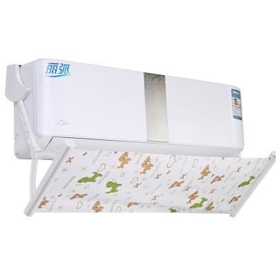 China New Design Mini Blow Air Conditioner Parts Split Wind Deflector Anti-straight Air Conditioning Adjustable Windshield For Home Use for sale