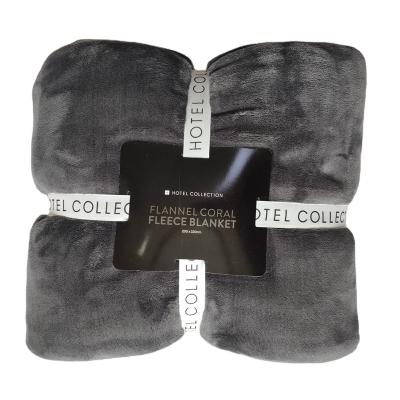 China Anti-Static Flannel Fleece Blanket Soft Sherpa Throw Velvet Flannel Blankets For Winter for sale