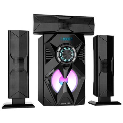 China Mini System 2021 High Power 3 1 AUX Edge. Full Sound Function Subwoofer Wooden OEM Surround Ch-CKD Multimedia Speaker Surround BT Support BT for sale