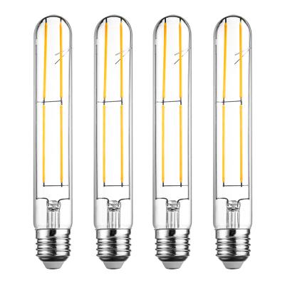 China Residential Tubular Soft T30 White 2700K, 7.3 Inch Long Tube Light Bulb, LED Light Bulbs E26 Base 60-Watt Equivalent Incandescent, for sale