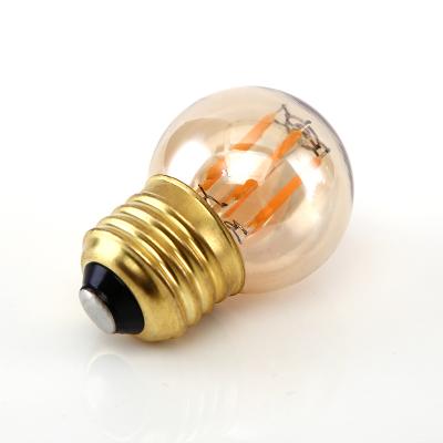 China Retro Residential G40 E12 LED Candle Filament Light Bulb Halogen Bulb Vintage Lamp for sale