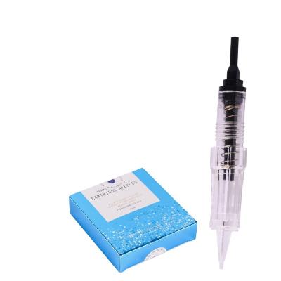 China Permanent Tattoo cartridge needle pmu needles prevent the backflow of ink and blood safety membrane cartridge needles for sale