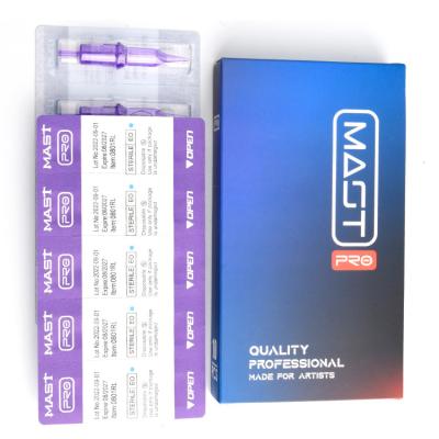 China Permanent Mast Pro Tattoo Cartridges Needles 0.30mm Round Liner- Box Of 10 for sale