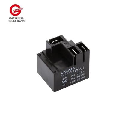 China AgSnO2 Power relay golden relay 40A/250VAC Shenzhen manufacturer for control board for sale