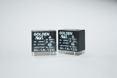 China Household Appliance PCB Power Relay 5A 10A 12V Golden Relay GI-1C-12L JQC-32F for sale