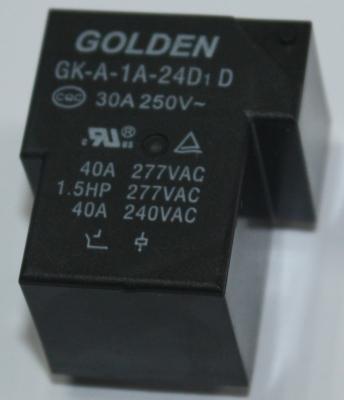 China Relé do poder dos relés da placa de circuito de GK-A JQX-105F-1 40A 12V/PWB mini à venda