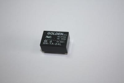 China Black Small Mini Plastic Sealed Industrial Relays GN T76 HF7520 16A 12V/24V for sale