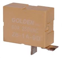 China Z6 60A 12V Photovoltaic Relay with Connector / Power Switch Relay for sale