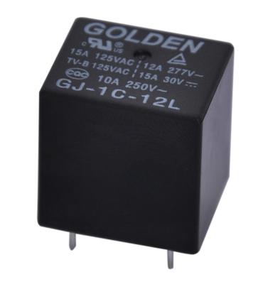 China 10A to 15A General Purpose Relay 12 Volt GJ JQC-21FF for Smart Meters for sale