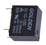 China Black , Blue Mini High Power Electromagnetic Relay 5A 12V Customized for sale