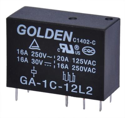 China Safety 10A 12V Low Power Relay GA JQX-14FF General Purpose Usage for sale