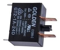 China GK-D JQX-105F-1 40A 12V DC Power Relay Normally Closed Relay OEM for sale