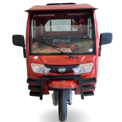 China Cargo Three Wheel Cargo Tricycle Semi-closed Front Facing Electric Cargo Tricycle for sale