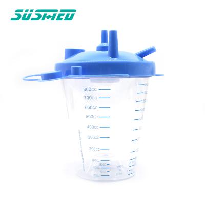 China PVC Medical Disposable Suction Canister 850cc / 1200cc for sale