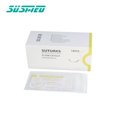 China Medical Sterile Absorbable Casing PGA/PGLA/PDO/Chromic Surgical Sutures PGA/PGLA/PDO/Chromic Sutures for sale