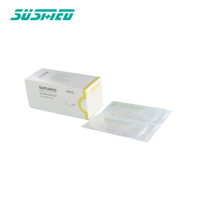 China PGA/PGLA/PDO/Chromic Medical Sterile Absorbable Chromic Casing Surgical Sutures for sale