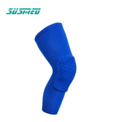 China Polyester Protective Material Nylon Compression Pad Knee Brace Support Knee Sleeve for sale