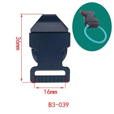 China New design quality quality size luggage buckle buckles side version plastic buckle wholesale version 38mm plastic side buckle for sale