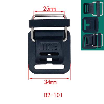 China Wholesale Bag Buckle Magnet Buckle Adjustable Side Version Buckle Side Version Buckle Plastic for sale