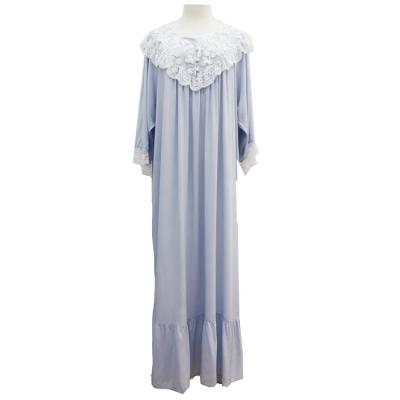 China QUICK DRY Custom Made Bridesmaid Gift Pajamas Shorts Sheaths Oversized Ladies Nightgowns Women's Nightgown With Lace for sale