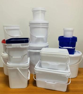 China Stackable Clear Plastic Five Gallon Buckets Convenient Storage Solution à venda