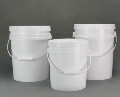 Κίνα Round Chemical Storage Bucket with Handle 0.2-35L Capacity for Industrial Applications προς πώληση