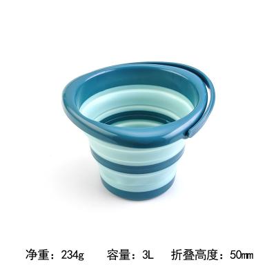 China Convenient Foldable Plastic Bucket Multi-functional for Home and Outdoor Applications for sale