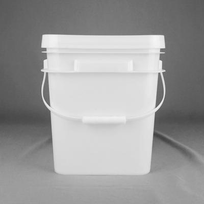 Chine seau 20L en plastique avec le seau Pail Paint Bucket de plastique de catégorie comestible de couvercle à vendre